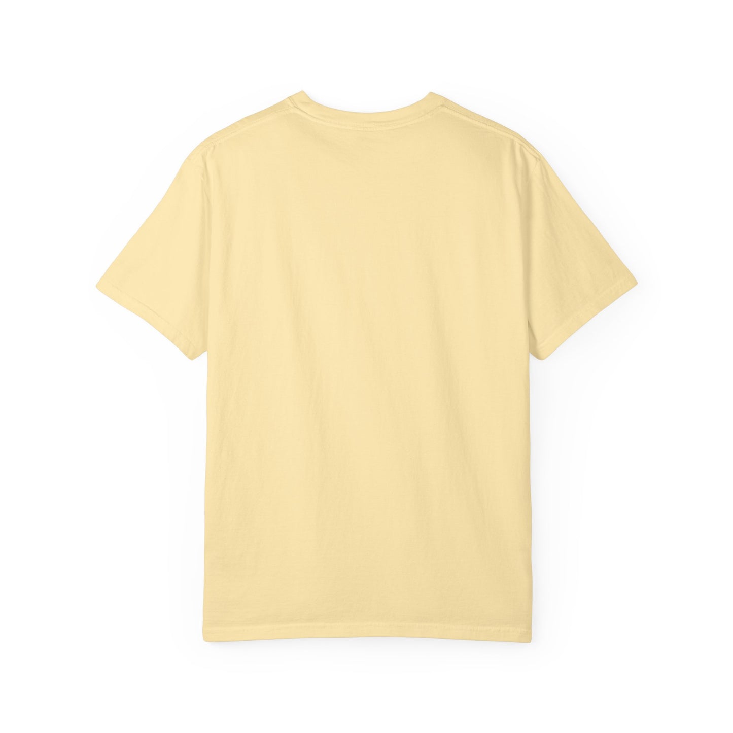 custom short sleeve t-shirt yellow