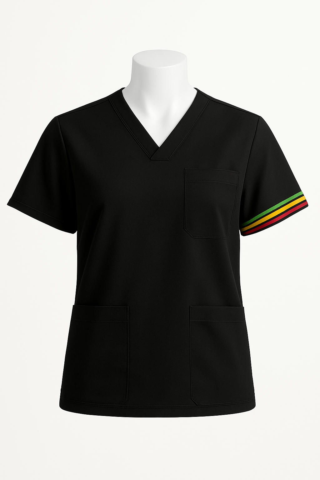 Independence themed scrub top