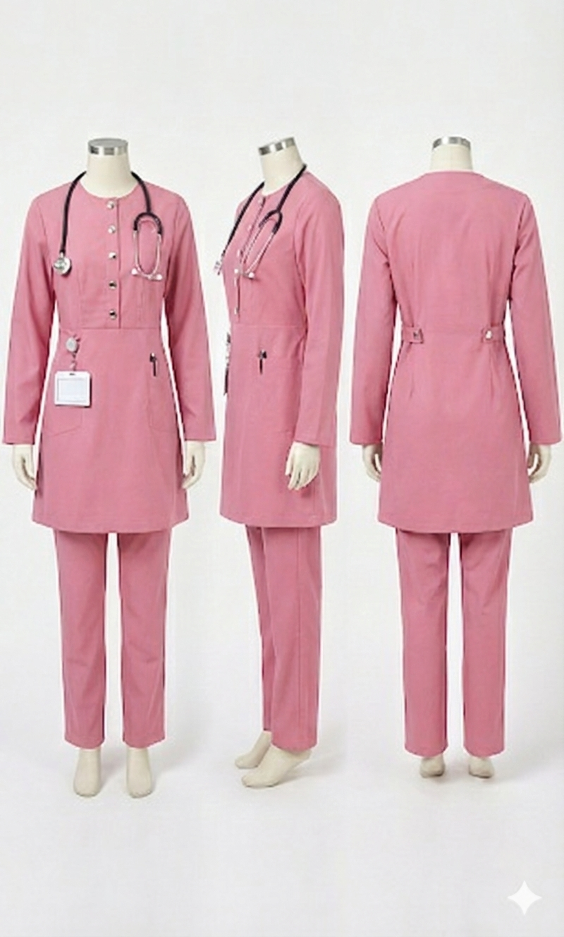 Custom dress scrubs