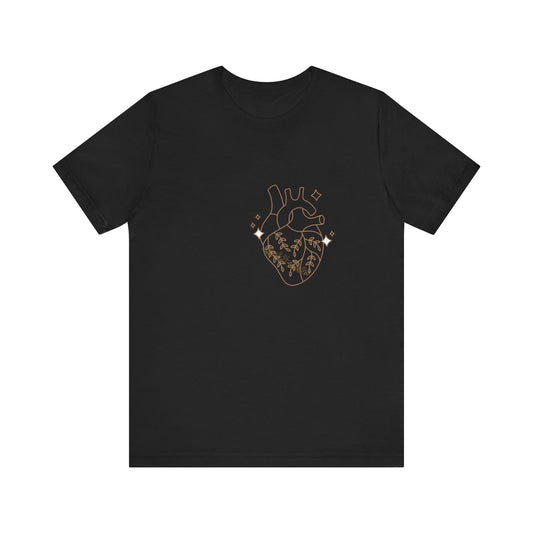 Gold Heart t-shirt