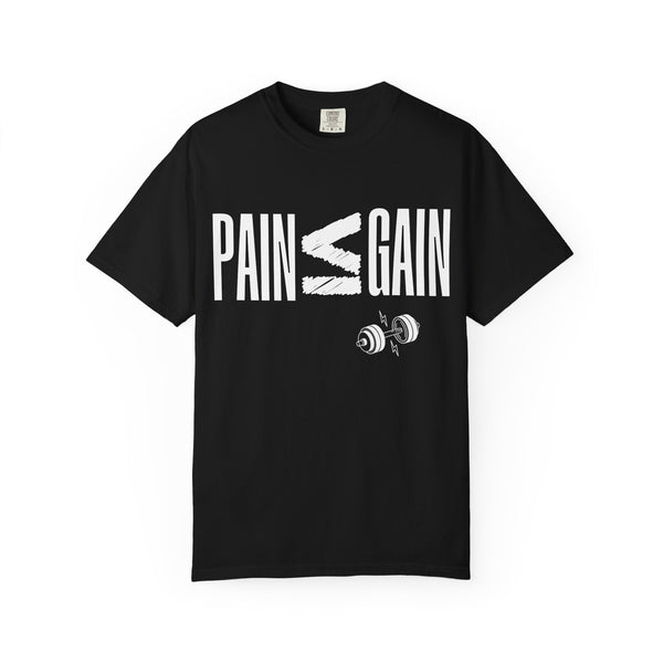 Gain beats pain exercise tee