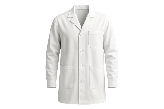Labcoat buttoned longsleeve