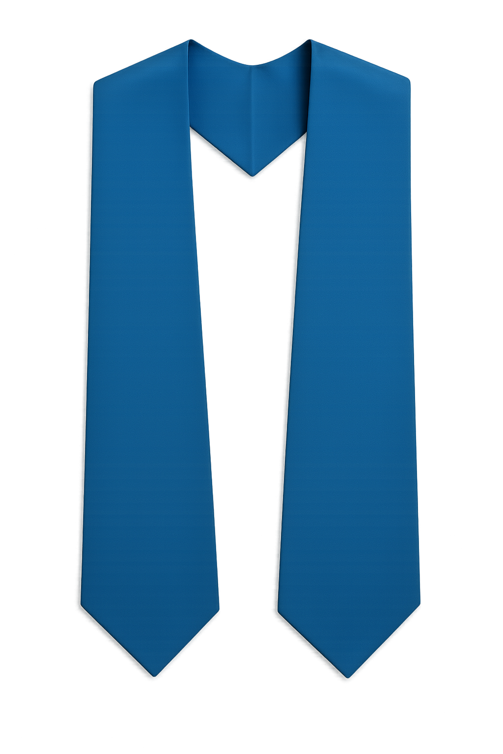 Custom Graduation stole blue