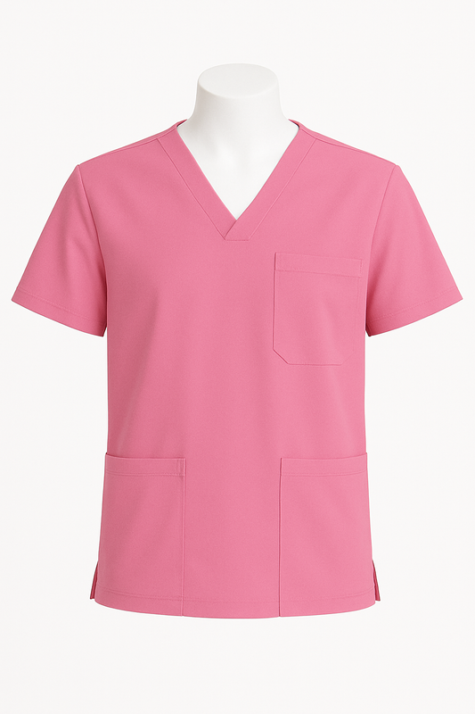 Custom Scrub Top Pink