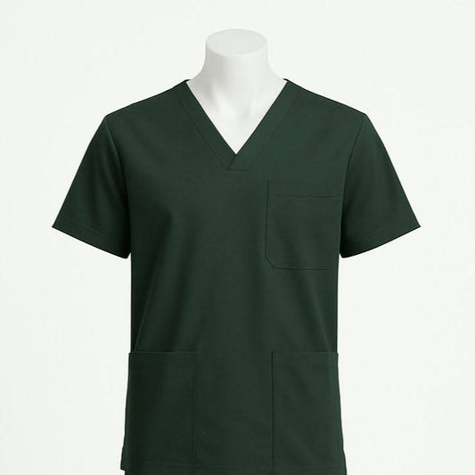 Custom Scrub Tops Green